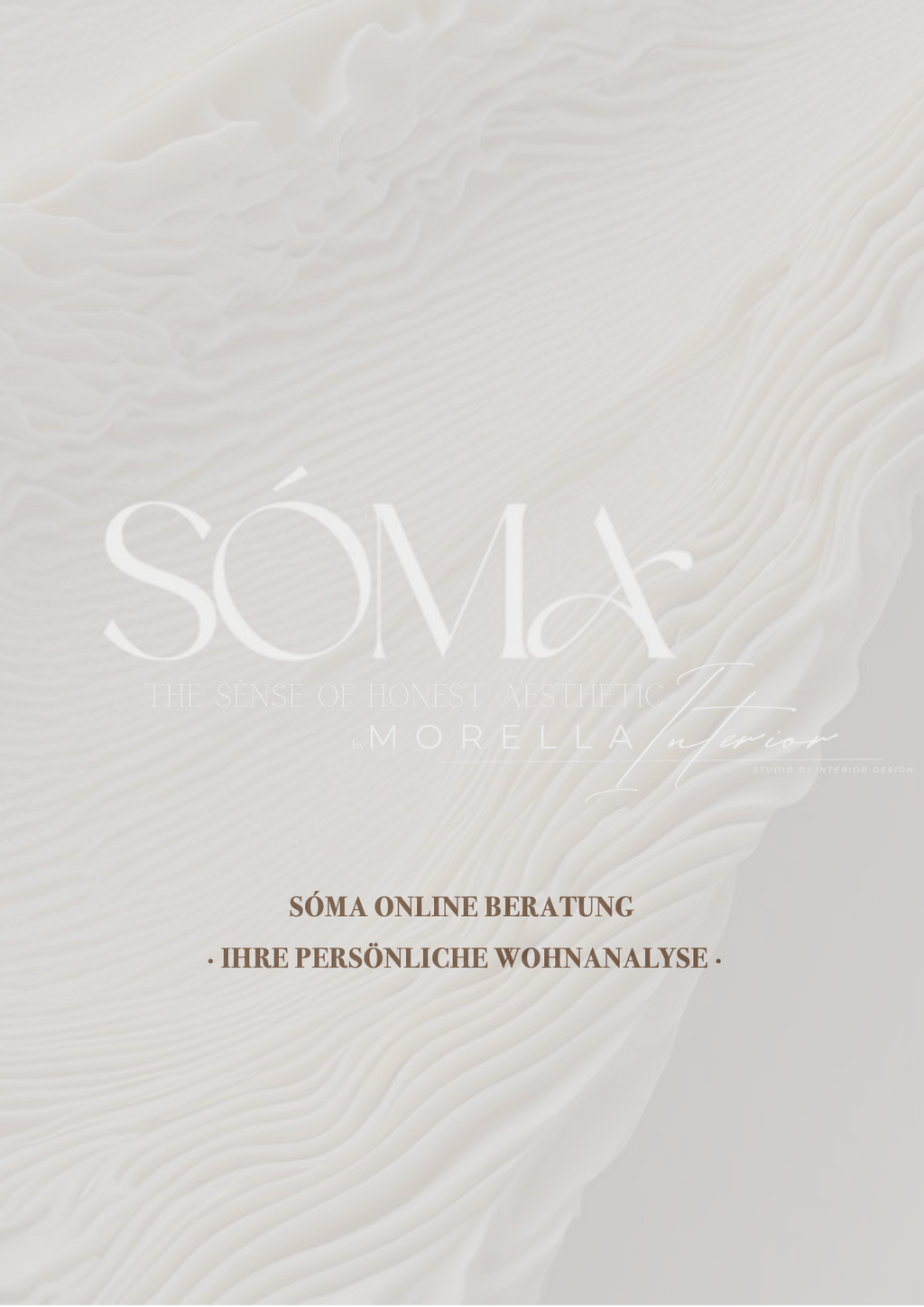 SÓMA Online Beratung · Persönliche Wohnanalyse